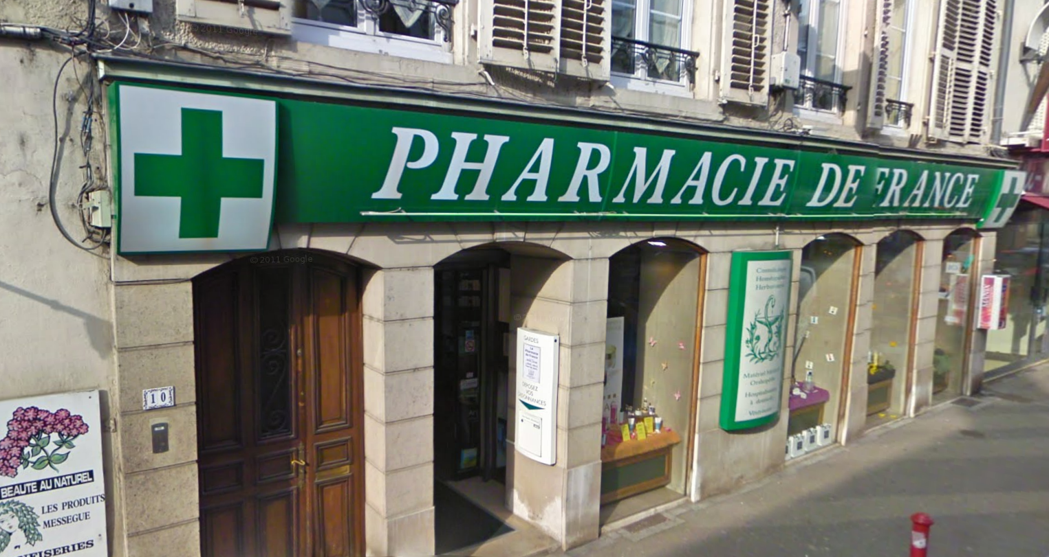 Pharmacie de France à NEUFCHÂTEAU  Accueil