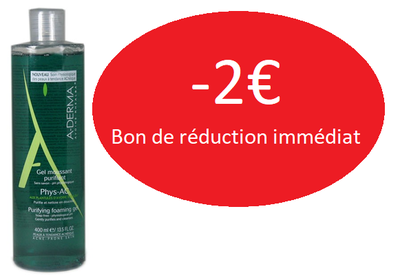 A-DERMA PHYS-AC GEL MOUS PURIF 400 A-DERMA PHYS-AC GEL MOUS PURIF 400