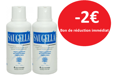 SAUGELLA DERMOLIQUIDE 2X500ML SAUGELLA DERMOLIQUIDE 2X500ML