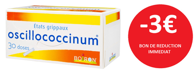 OSCILLOCOCCINIM BOITE DE 30 -3€ OSCILLOCOCCINIM BOITE DE 30 -3€