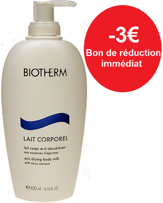 BIOTHERM LAIT CORPOREL 400ML BIOTHERM LAIT CORPOREL 400ML
