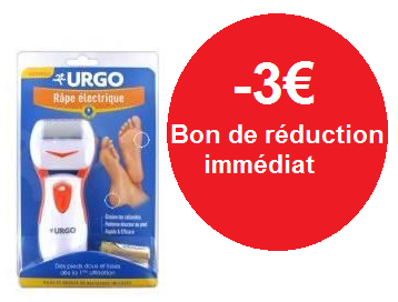 URGO RAPE PIEDS ELECTRIQUE URGO RAPE PIEDS ELECTRIQUE