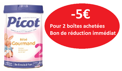 PICOT BEBE GOURMAND 2EME AGE PICOT BEBE GOURMAND 2EME AGE