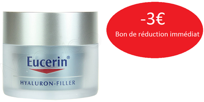 EUCERIN -3€ SUR LA GAMME HYALURON FILLER EUCERIN -3€ SUR LA GAMME HYALURON FILLER