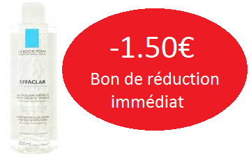 ROCHE POSAY EFFACLAR EAU MICELLAIRE 400ML ROCHE POSAY EFFACLAR EAU MICELLAIRE 400ML