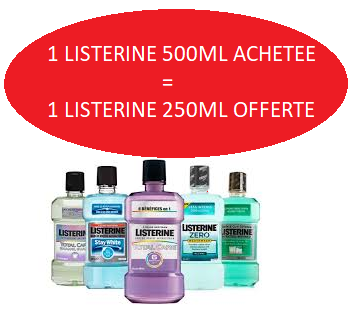 LISTERINE 500ML 250ml LISTERINE 500ML 250ml
