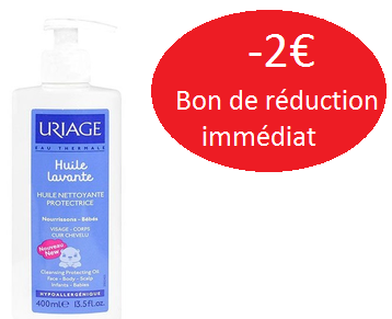 Uriag bébé Huile lavante 400ml Uriag bébé Huile lavante 400ml
