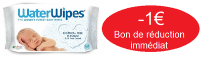 WATERWIPES LINGETTES x60 WATERWIPES LINGETTES x60