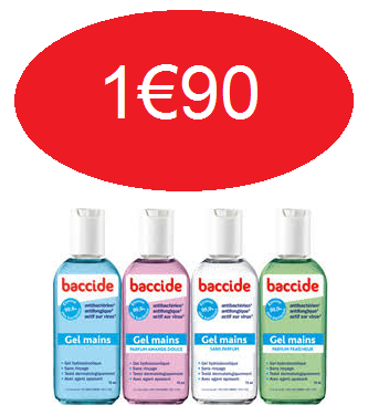 BACCIDE GEL MAINS 75ML BACCIDE GEL MAINS 75ML