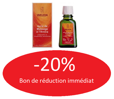 WELEDA HUILE ARNICA MASSAGE WELEDA HUILE ARNICA MASSAGE