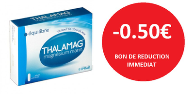 THALAMAG BOITE DE 30 COMPRIMES -0.50€ THALAMAG BOITE DE 30 COMPRIMES -0.50€