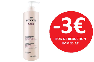 NUXE LAIT FLUIDE 400 ML -3€ NUXE LAIT FLUIDE 400 ML -3€