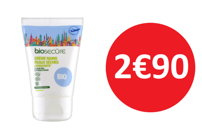 BIO SECURE CREME MAINS 50 ML 2€90 BIO SECURE CREME MAINS 50 ML 2€90