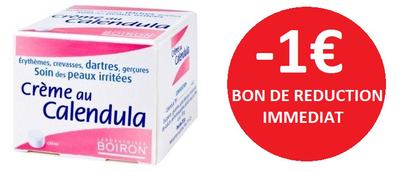 BOIRON CREME CALENDULA 20G -1€ BOIRON CREME CALENDULA 20G -1€