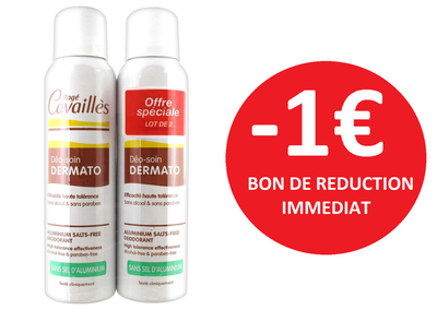 ROGE CAVAILLES DUO DEODORANTS DERMATO -1€ ROGE CAVAILLES DUO DEODORANTS DERMATO -1€