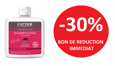 CATTIER PRODUITS CAPILLAIRES -30% CATTIER PRODUITS CAPILLAIRES -30%