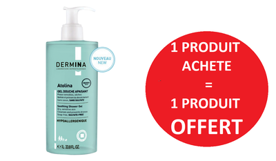 DERMINA GEL DOUCHE DOUCEUR 400 ML 1=1 DERMINA GEL DOUCHE DOUCEUR 400 ML 1=1