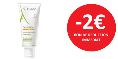 A-DERMA EXOMEGA CONTROL BAUME 200 ML -2€ A-DERMA EXOMEGA CONTROL BAUME 200 ML -2€