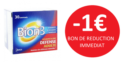 BION 3 ADULATE 30 COMPRIMES -1€ BION 3 ADULATE 30 COMPRIMES -1€