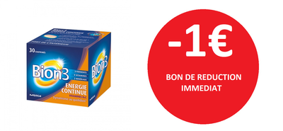 BION 3 ENERGIE 30 COMPRIMES -1€ BION 3 ENERGIE 30 COMPRIMES -1€