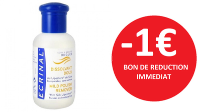 ECRINAL DISSOLVANT DOUX 60 ML -20% ECRINAL DISSOLVANT DOUX 60 ML -20%