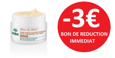 NUXE REVE DE MIEL CREME DE NUIT 50 ML -3€ NUXE REVE DE MIEL CREME DE NUIT 50 ML -3€