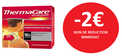 THERMACARE PATCH DOS X4 ET PATCHS NUQUE X6 -2€ THERMACARE PATCH DOS X4 ET PATCHS NUQUE X6 -2€
