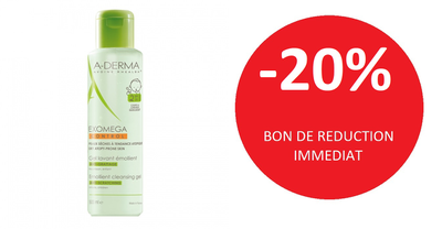 A-DERMA EXOMEGA CONTROL GEL LAVANT 500 ML -20% A-DERMA EXOMEGA CONTROL GEL LAVANT 500 ML -20%