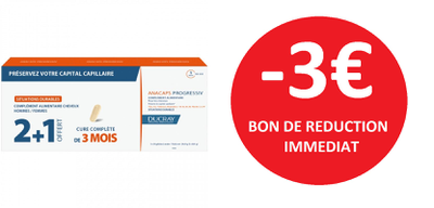 DUCRAY ANACAPS PROGRESSIVE LOT DE 3 -3€ DUCRAY ANACAPS PROGRESSIVE LOT DE 3 -3€