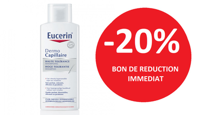 EUCERIN SHAMPOOING HAUTE TOLERANCE 250 ML -20% EUCERIN SHAMPOOING HAUTE TOLERANCE 250 ML -20%