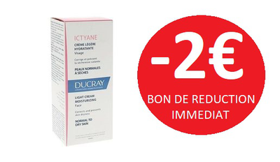 DUCRAY ICTYANE GAMME VISAGE -2€ DUCRAY ICTYANE GAMME VISAGE -2€