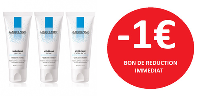 ROCHE POSAY TOUTE LA GAMME HYDREANE -1€ ROCHE POSAY TOUTE LA GAMME HYDREANE -1€
