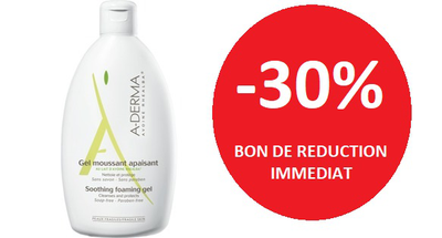 A-DERMA GEL MOUSSANT APAISANT 500 ML -30% A-DERMA GEL MOUSSANT APAISANT 500 ML -30%