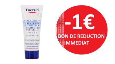 EUCERIN CREME PIEDS 75 ML -1€ EUCERIN CREME PIEDS 75 ML -1€