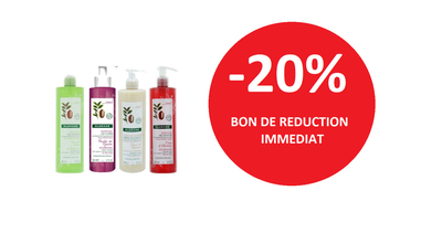 KLORANE GEL DOUCHE 400 ML -20% KLORANE GEL DOUCHE 400 ML -20%