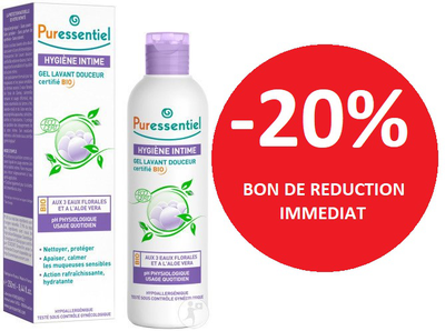 PURESSENTIEL GEL LAVANT INTIMES -20% PURESSENTIEL GEL LAVANT INTIMES -20%