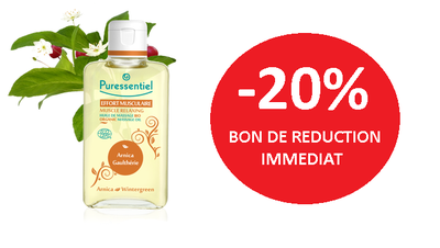 PURESSENTIEL HUILE DE MASSAGE -20% PURESSENTIEL HUILE DE MASSAGE -20%