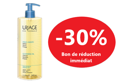 URIAGE HUILE NETTOYANTE PEAU SENSIBLE 1L URIAGE HUILE NETTOYANTE PEAU SENSIBLE 1L