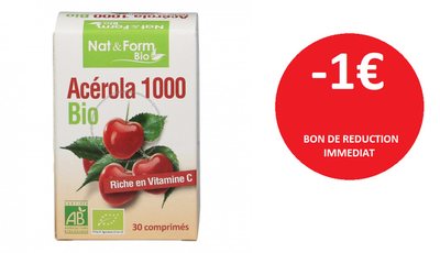 ACEROLA BIO BOITE DE 30 ACEROLA BIO BOITE DE 30