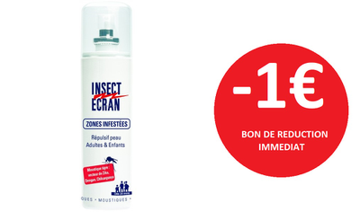 INSECT ECRAN ZONES INFESTEES 100ML INSECT ECRAN ZONES INFESTEES 100ML