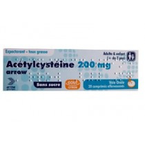 ACETYLCYSTEINE 200MG ARW CPR EFF20 ACETYLCYSTEINE 200MG ARW CPR EFF20