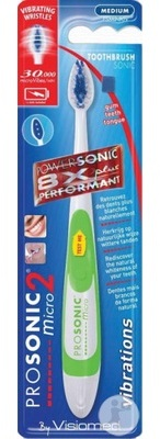 PROSONIC MICRO 2 Brosse à dents vibrante à pile PROSONIC MICRO 2 Brosse à dents vibrante à pile