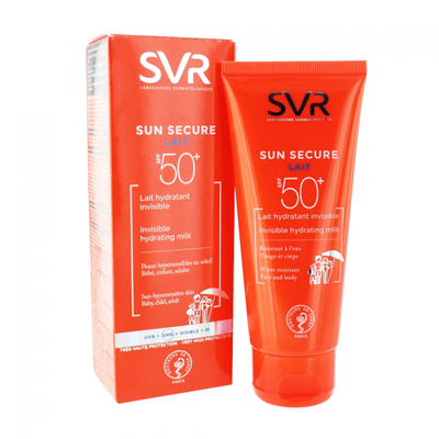 SVR Lait solaire hydratant invisible SPF50+ tube 100ml