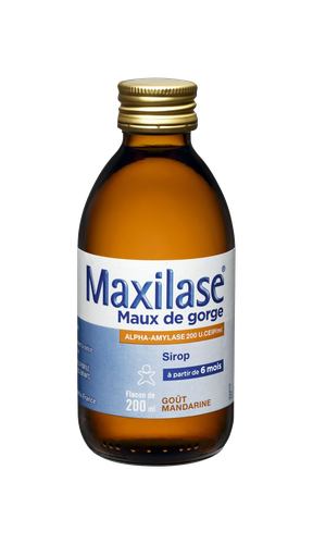Pharmacie de la Tour à GENAS - Maxilase 200U/Ml Sirop 200Ml Pharmacie de la Tour à GENAS - Maxilase 200U/Ml Sirop 200Ml