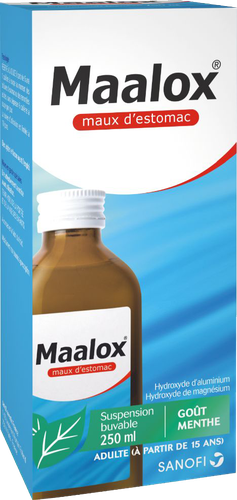 MAALOX MAUX D'ESTOMAC FL 250ML MAALOX MAUX D'ESTOMAC FL 250ML