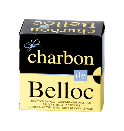 CHARBON DE BELLOC 125MG CAPS 60 CHARBON DE BELLOC 125MG CAPS 60