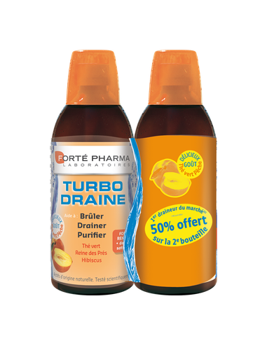 Pharmacie de la Tour à GENAS - Turbodraine The Peche 2X500Ml Pharmacie de la Tour à GENAS - Turbodraine The Peche 2X500Ml